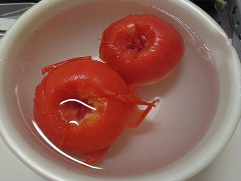 【料理の基本】え？これだけ？簡単トマトの湯剥き